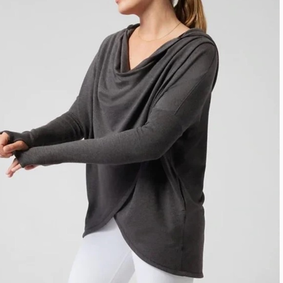 Athleta Tops - Athleta Purana Wrap Sweatshirt Size XS